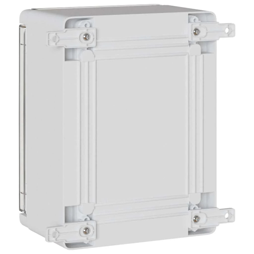 Armadio elettrico moderno dal design elegante 47 x 20 x 60 cm in plastica ABS grigia 02_0058205