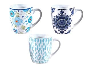 TAZZA MUG DECORMIX IN PORCELLANA- - ml.350 - 12 pezzi XTRA