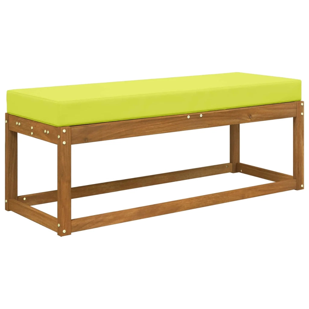 Cuscino da Sedia Esterno Verde 111,5 x 40 x 8 cm 900970