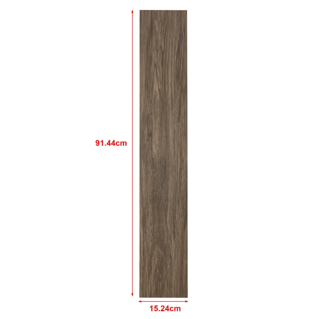 Pavimento in vinile PVC autoadesivo 7 pezzi 0,975 m² rovere seppia 03_0007244