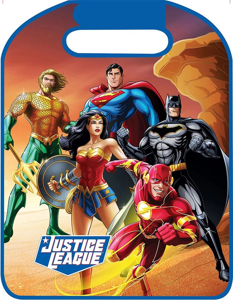 Proteggisedile auto sedile anteriore viaggi Justice League bambino