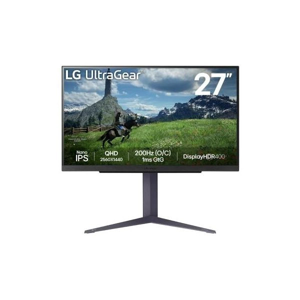 Lg 27gs85q-b monitor pc 68,6 cm (27") 2560 x 1440 pixel quad hd lcd nero - 156026