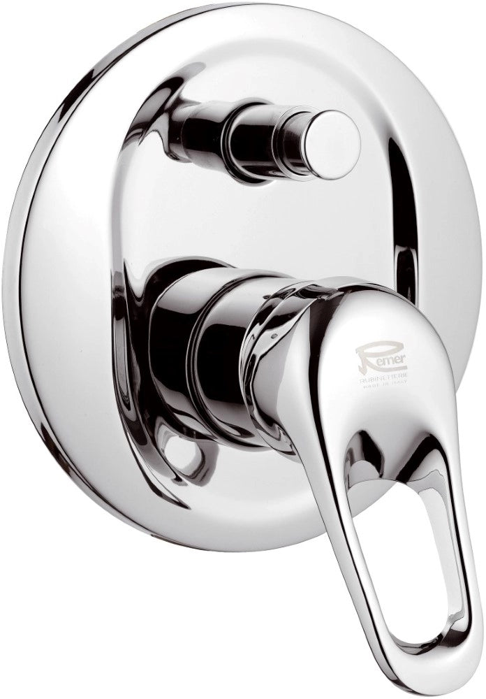 Rubinetto incasso vasca/doccia con deviatore remer - serie kiss
