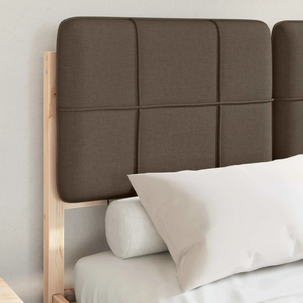 Letto con Testiera Rivestita Talpa 120 x 200 cm Pino massello 3405540