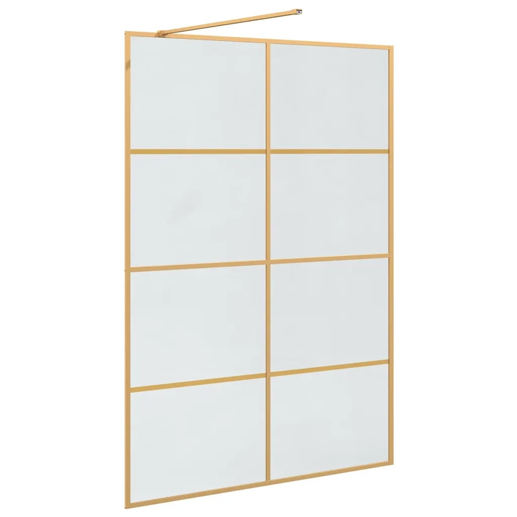 Parete Doccia Walk-in Oro 140 x 195 cm vetro temperato 42022061