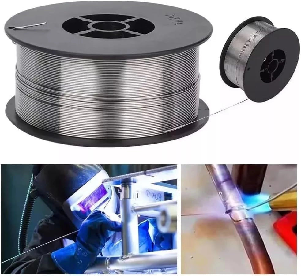Filo Animato MIG No Gas 0,8 mm E71T-GS Bobina 5 Kg Saldatrice
