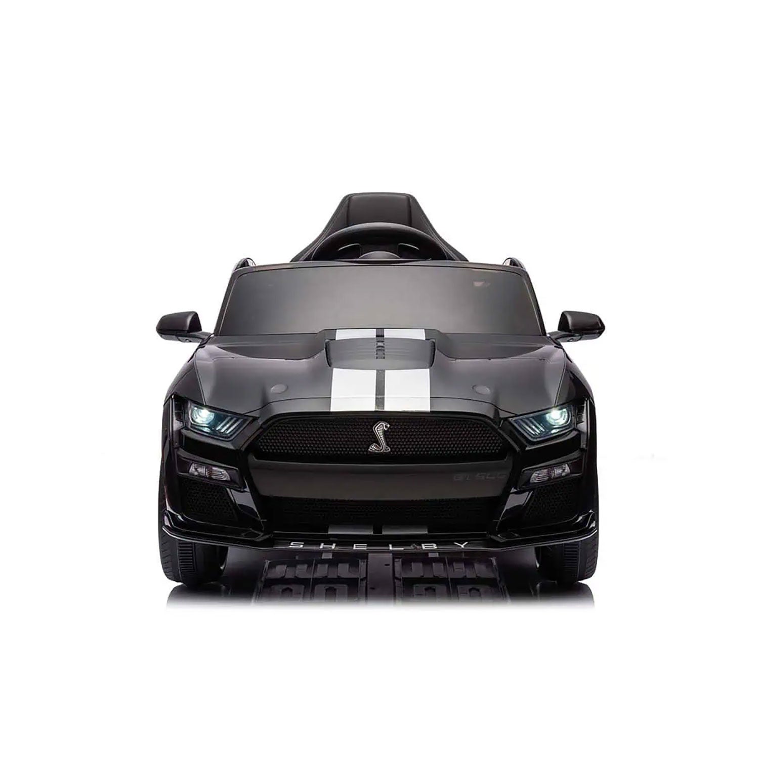 Macchina Elettrica per Bambini Licenza Ufficiale Ford Mustang Shelby Telecomandata 10,8V 3,1Ah Nero