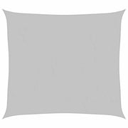 Vela Parasole | Telo Ombra | Vela da ombra Grigio Chiaro 3x2,5 m 100% Poliestere Oxford