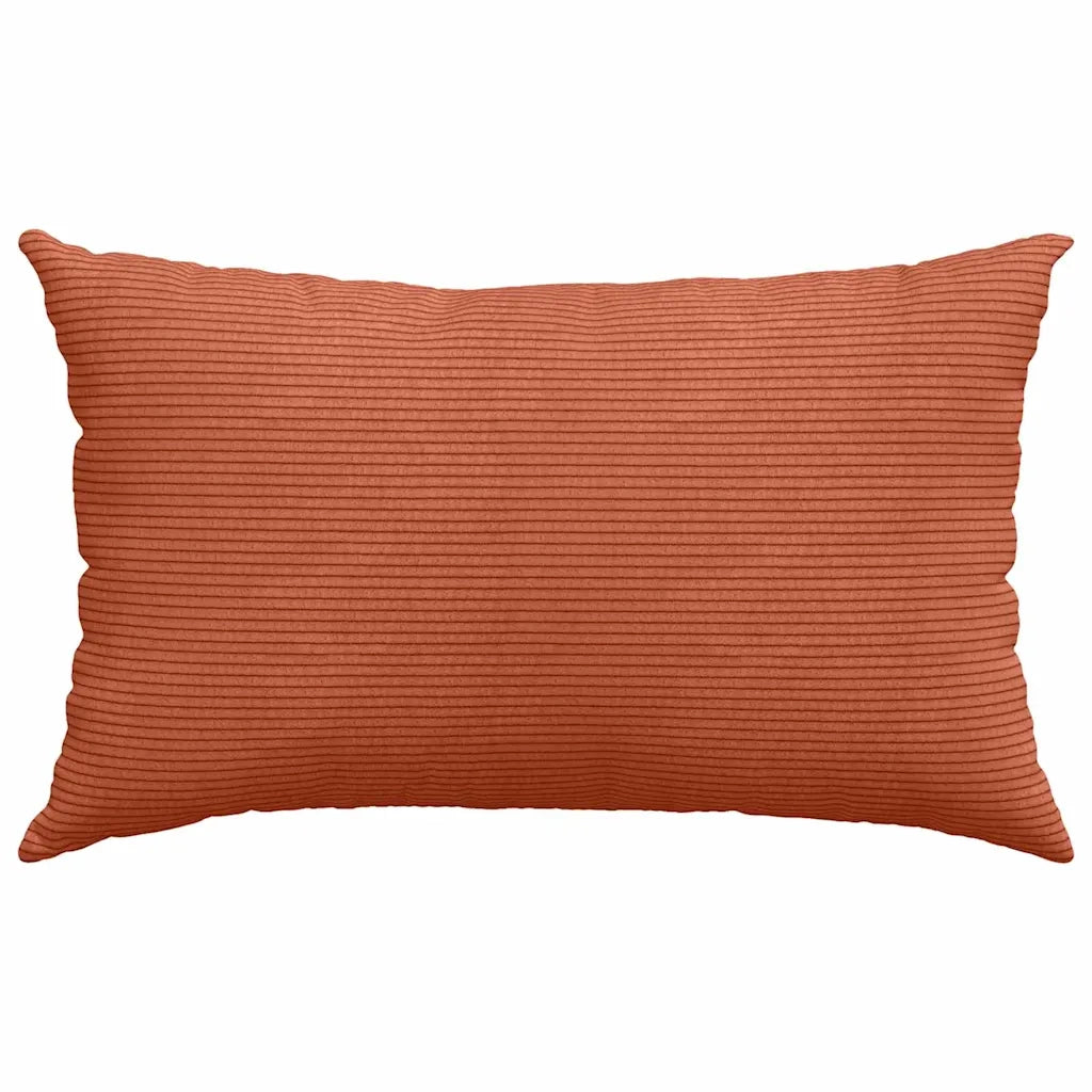 Cuscini da Divano 2 pz | Cuscini per sedie Rosso Arancio 50 x 30 cm