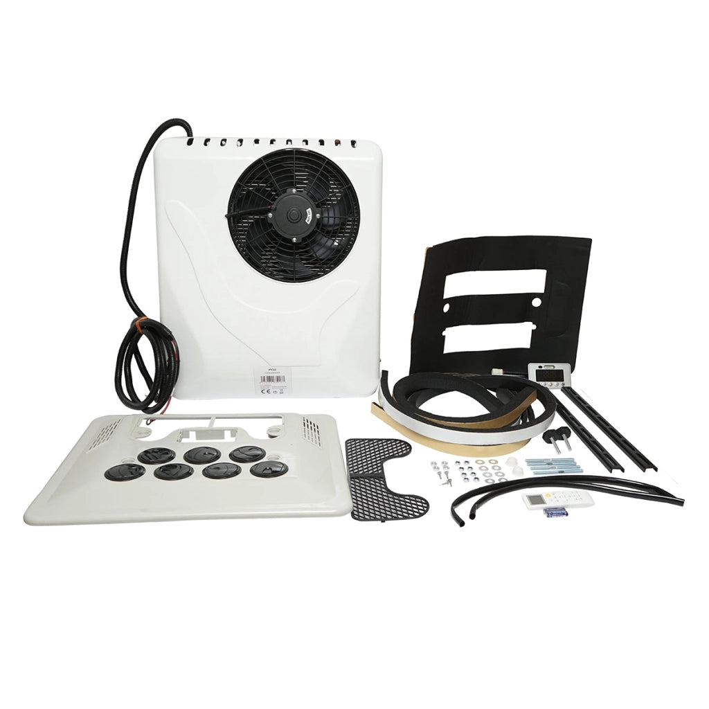 Climatizzatore fisso per macchinari industriali – 24V, 2300W, 7850 BTU, con telecomando