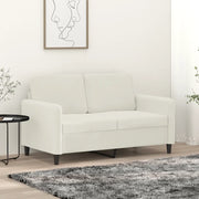 Divano a 2 Posti crema 120 cm in Vellutocod mxl 109394
