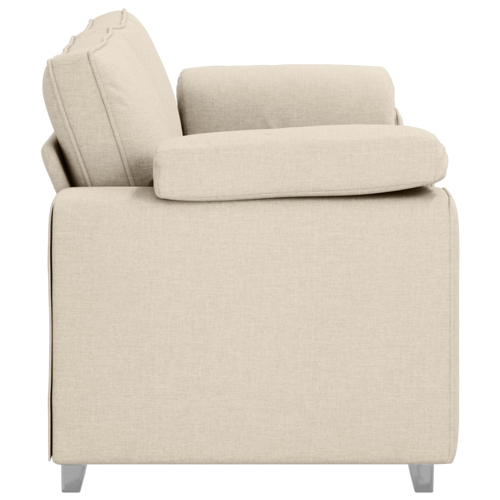 Divano Letto in Lino 140 cm