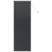 Tendaggi a Veneziana | Tenda a lamelle Nero 220 x 75 cm Alluminio