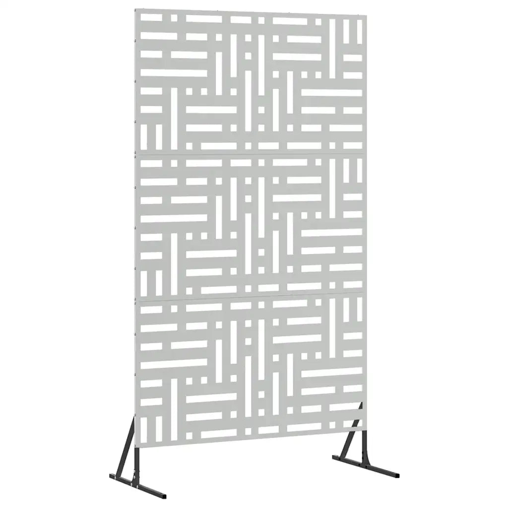 Schermo per Privacy Grigio 100 x 50 x 180 cm Acciaio CFW8306062