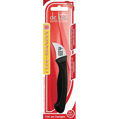 COLTELLO CASTAGNE PROFESSIONAL DE LUCA - MANICO PP/INOX- 6 pezzi