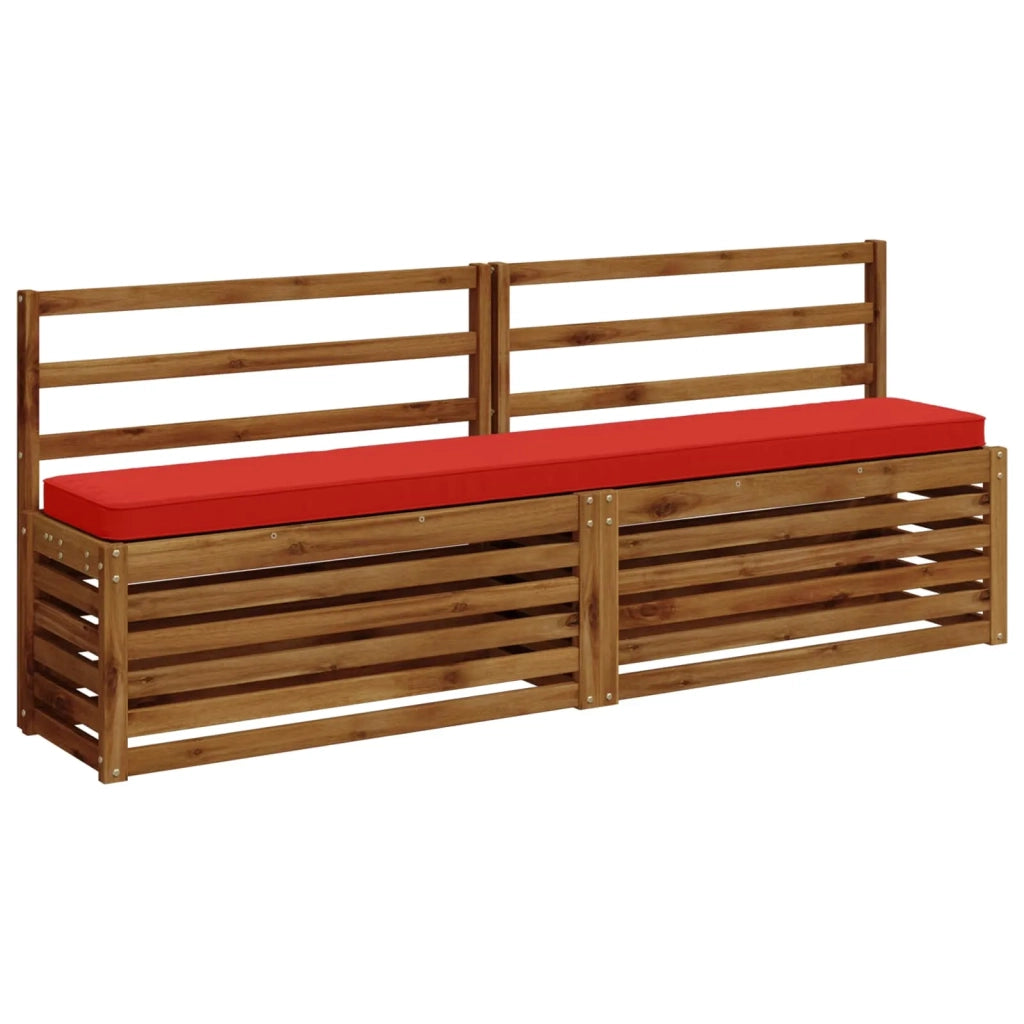 Cuscino per Panchina a 1 Pezzo VUGHT 100% Poliestere Rosso 950986