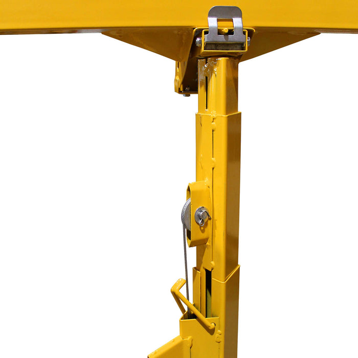 Sollevatore pannelli cartongesso max 68kg, altezza 188-487cm, Carrello Alzapannelli Alzalastre