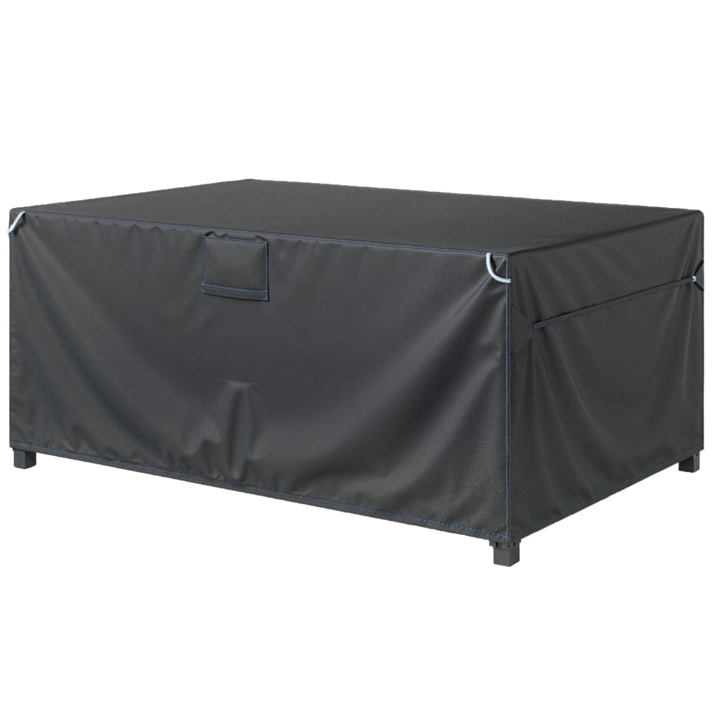 Copertura per Divano da Giardino ¨C Zephmum ¨C Nero 420D Oxford 180x120x74cm