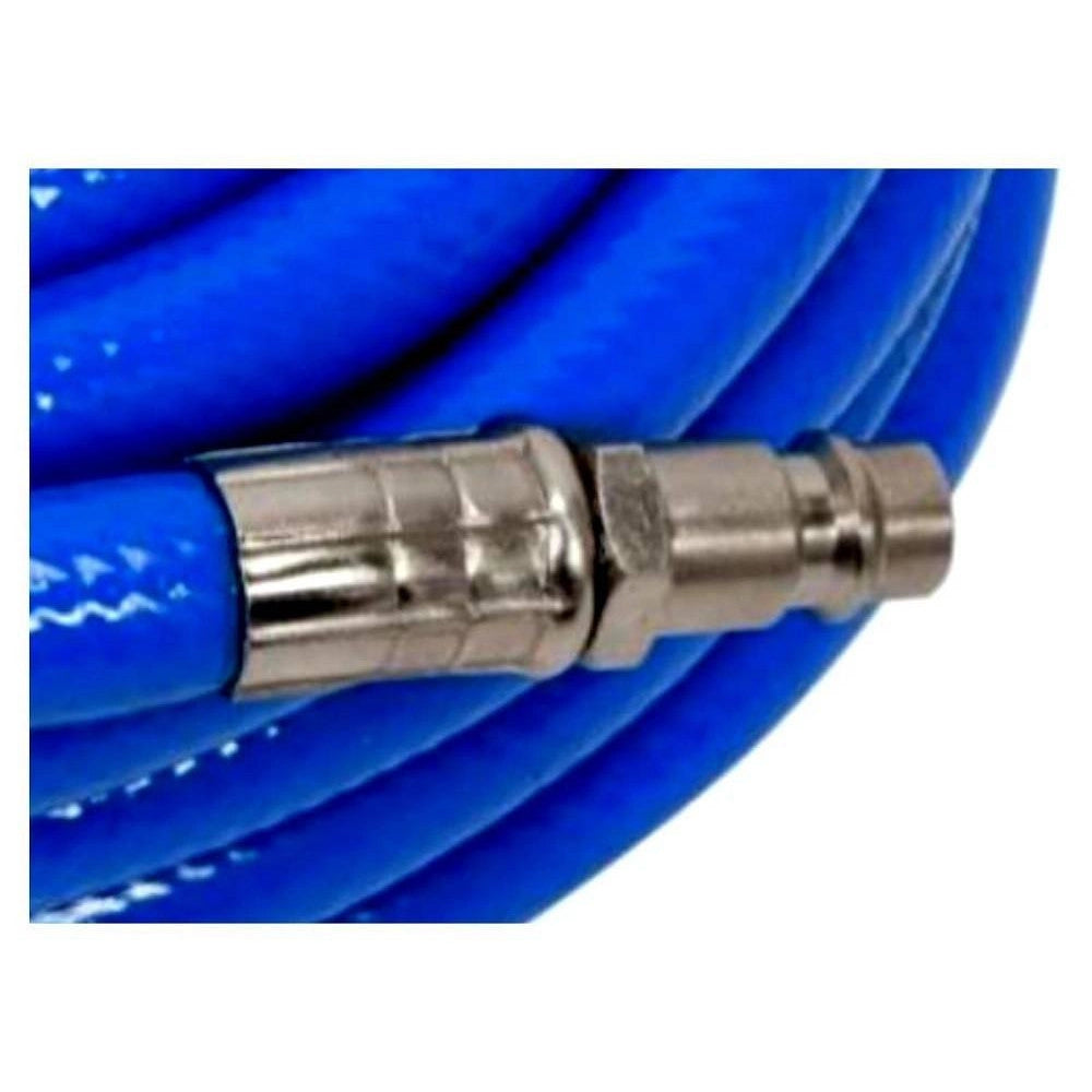 Trade Shop - Tubo Aria Compressa Flessibile Per Compressore 20 Metri Raccordo Rapido 1/4″ -