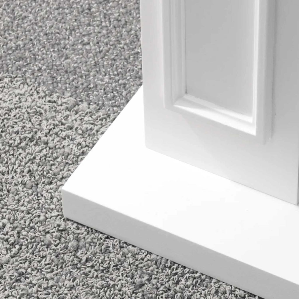 Jefferson - Camino elettrico da terra in legno 89,5x28xH90,5 cm, effetto fiamma