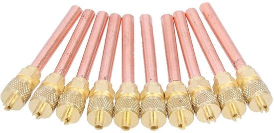 Vitale scelta - 10 pezzi - Copertura di sigillatura - Installazione facile - Multifunzionale - Materiale ottone - Affidabile e duraturo - Coperchio di servizio
