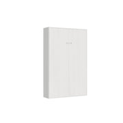 Letto a scomparsa 140 verticale Kentaro - Bianco Frassino