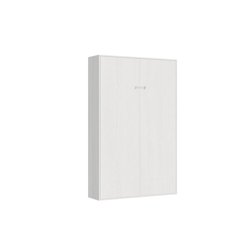 Letto a scomparsa 140 verticale Kentaro - Bianco Frassino