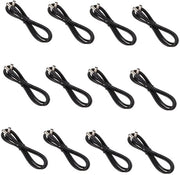 Accessori per pedaliera di chitarra elettrica - Set di 12 cavi per pedaliera con cavi in plastica a corrente continua