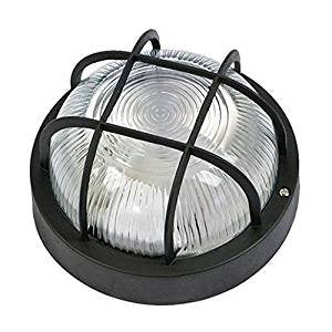 APPLIQUE TONDO NERO CON GRIGLIA - BECA - BELLOTTI 08528