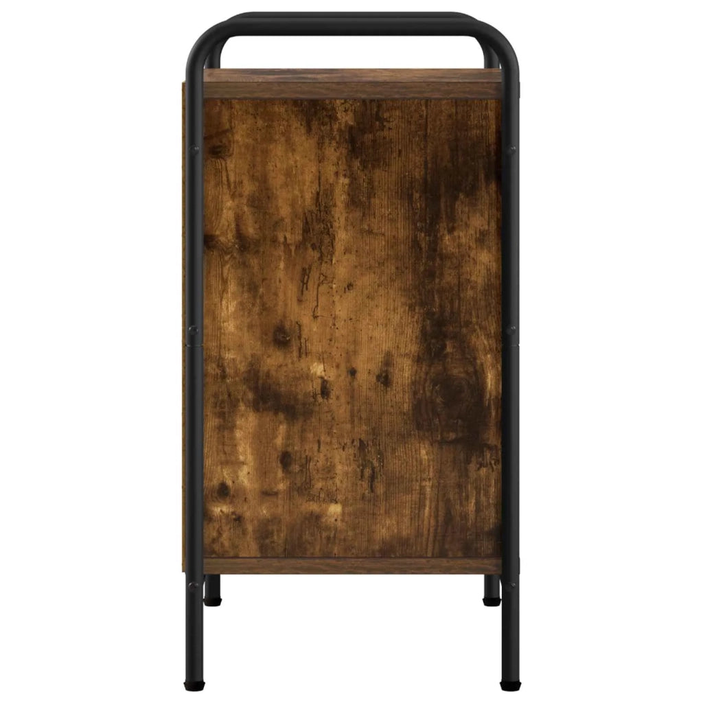 Armadio da Notte 2 pz Rovere Fumo 40 x 30 x 60 cm 8013511