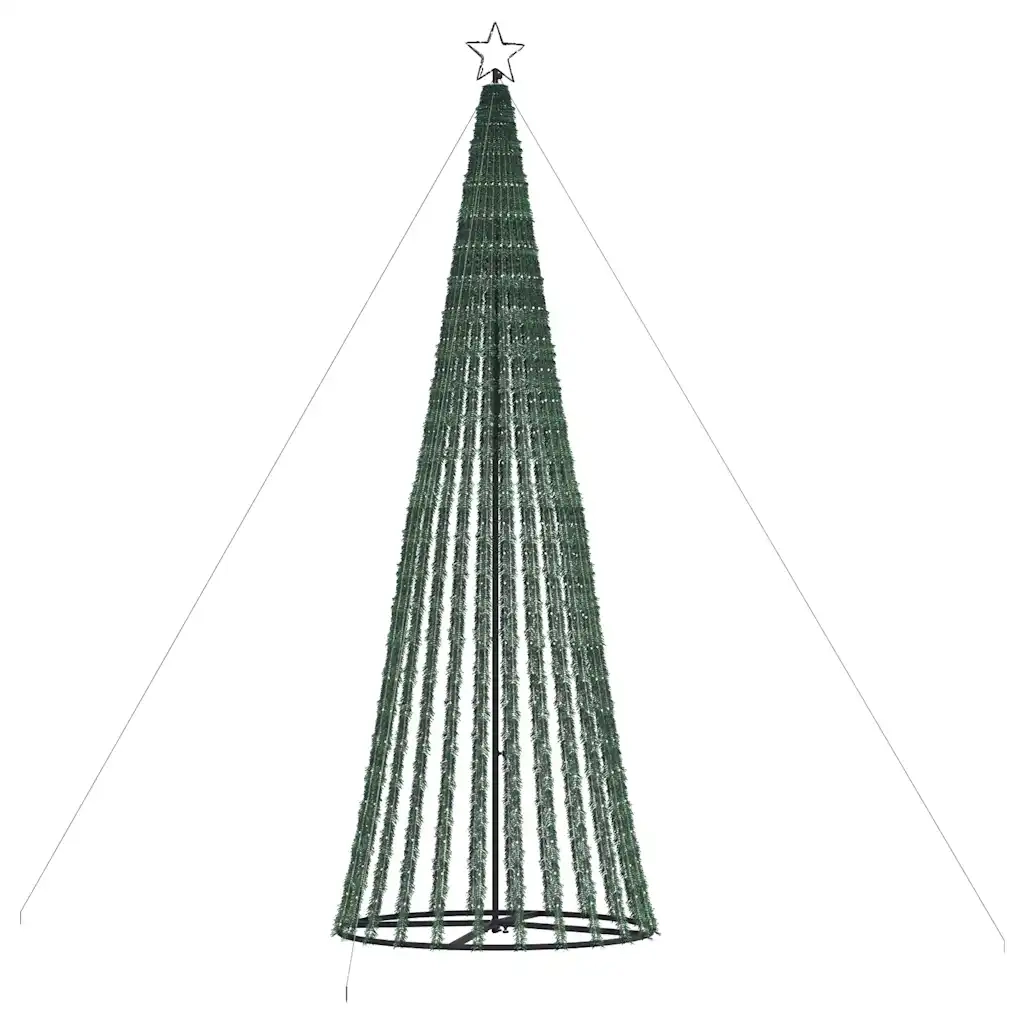 Albero di Natale a LED 1028 LED Bianco Freddo 403 cm 4016401