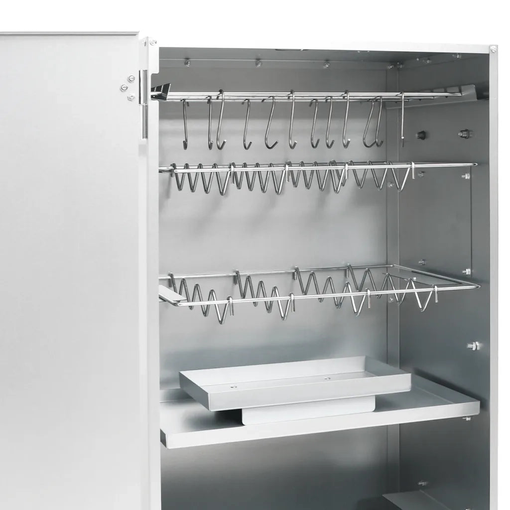 Forno Affumicatore BBQ Generatore Fumo Freddo Acciaio Zincato 3200769