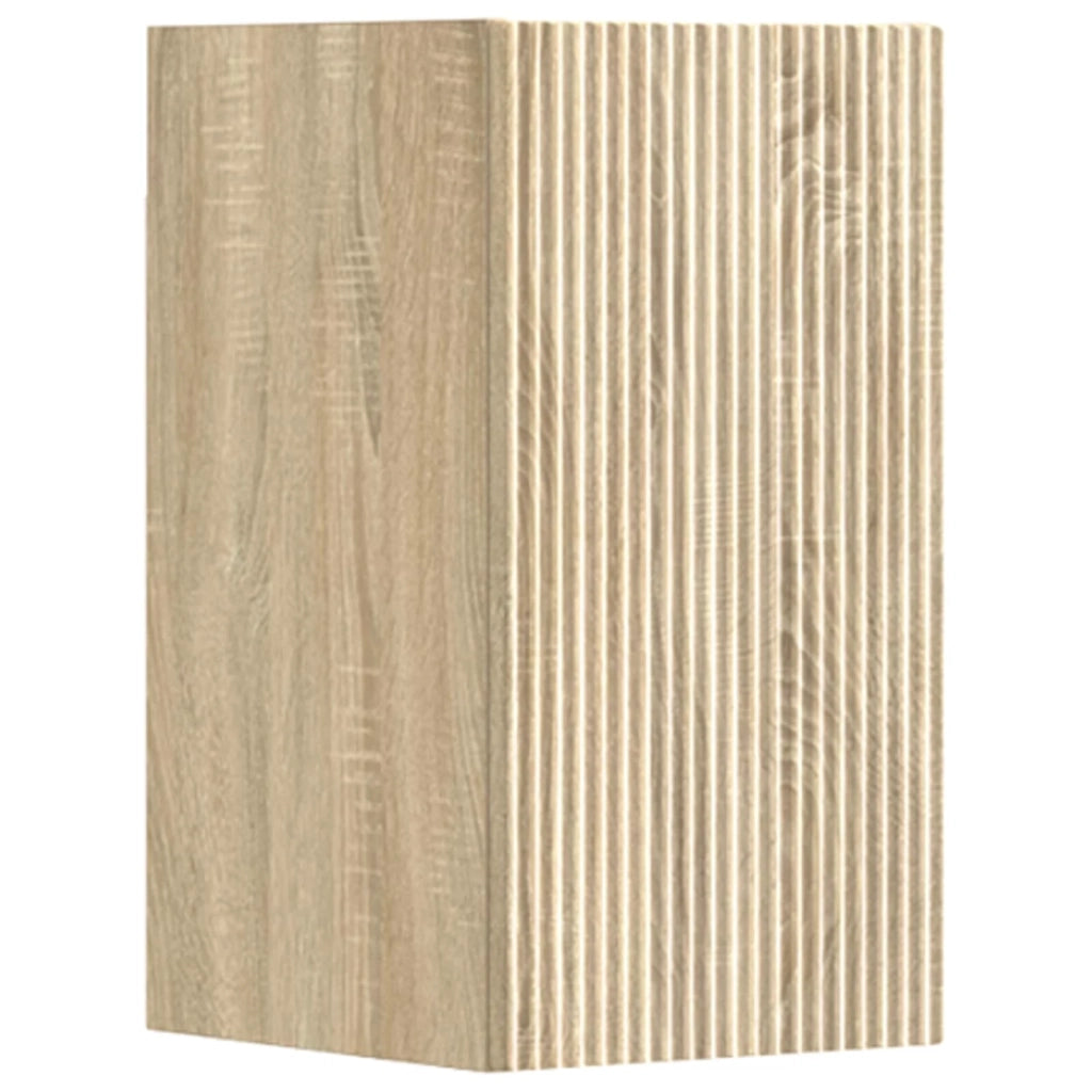 Set di mobili per il bagno 3 pz Rovere Sonoma 3406055