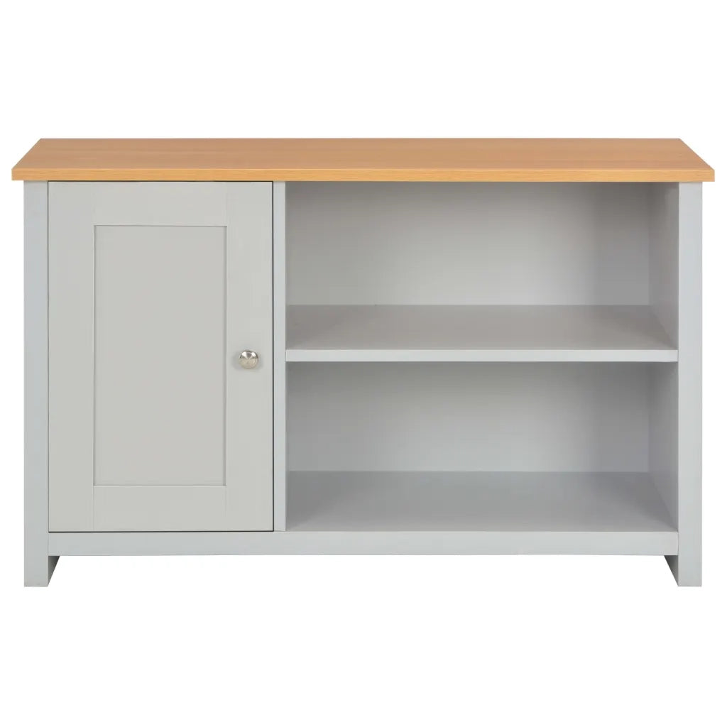 Mobile Porta TV Grigio 95x39x58 cm 283739