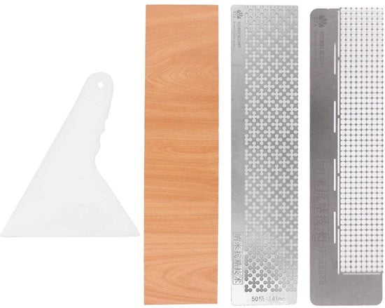 Strumento per Diamantatura 3 Pezzi - Acciaio Inossidabile - Pannelli Diamantati - Superficie Liscia - Facile da Pulire - Leggero 100 Grammi - Kit per Diamantatura