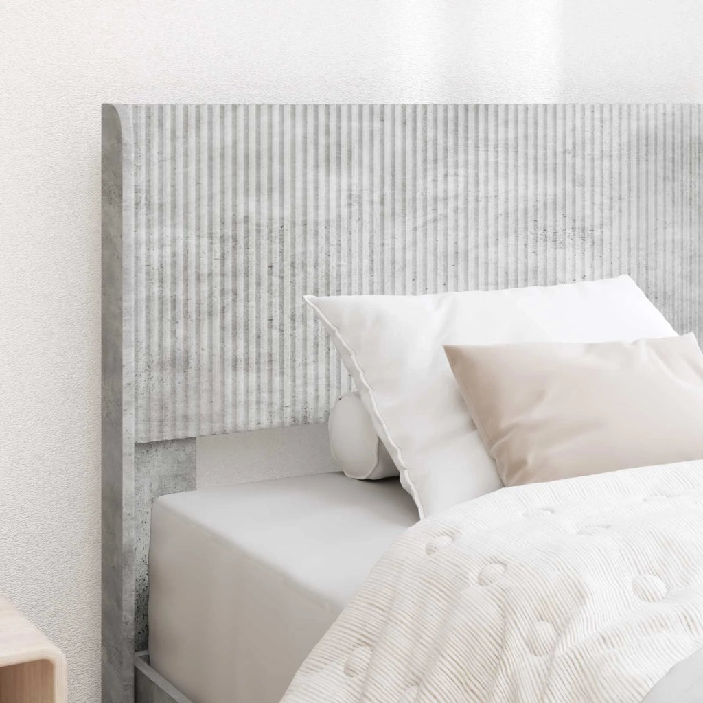 Struttura del letto con stoccaggio e testata Grigio Cemento 3414262