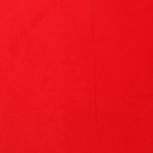 Set  3 Pouf Contenitore in Tessuto Velluto Rosso