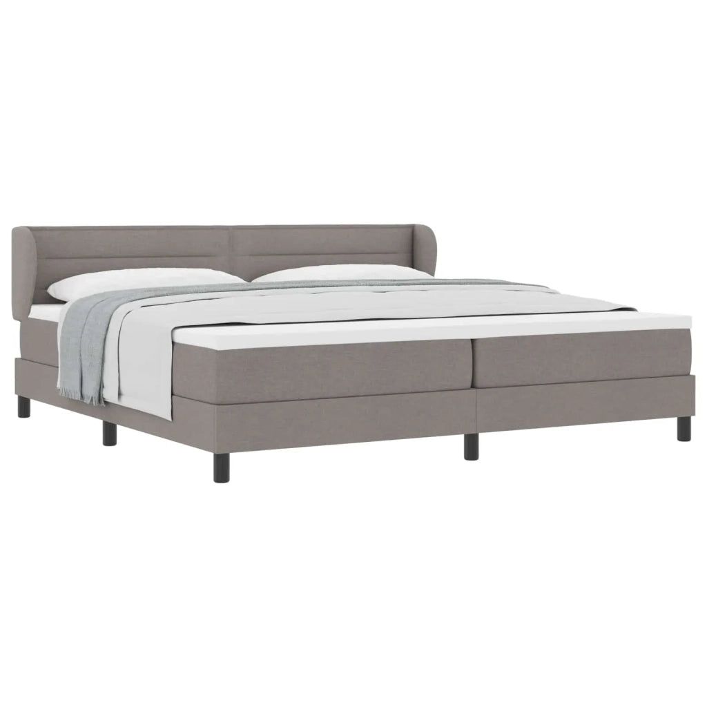 Letto a molle con materasso Talpa 200 x 200 cm Tessuto 3339986