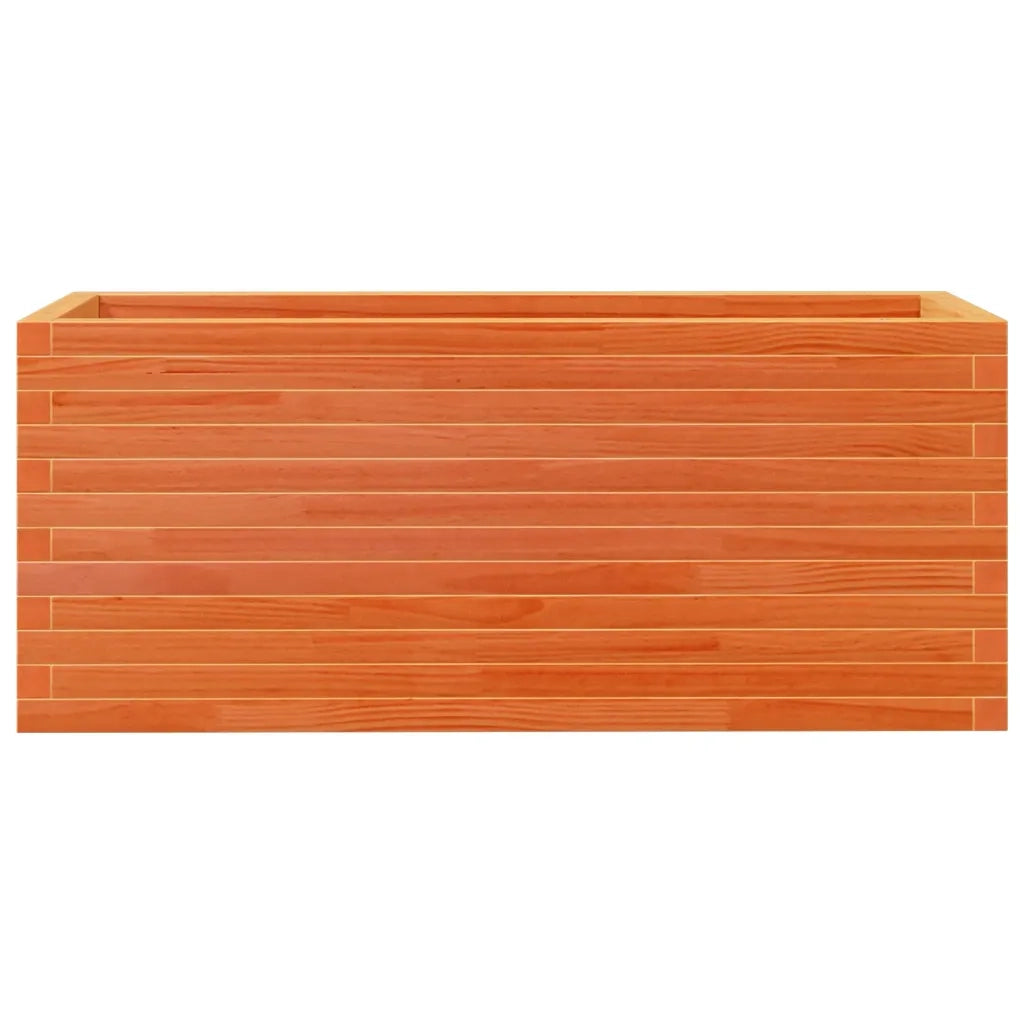 Fioriera Giardino 110x40x45,5cm Legno Massello Pino