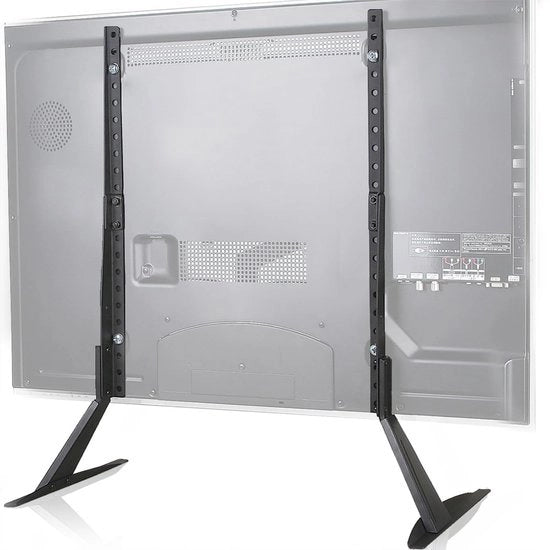 Tavolo TV universale per schermi LCD da 56 a 165 cm (22 a 65 pollici), VESA fino a 800 x 400 mm (TVS001), nero