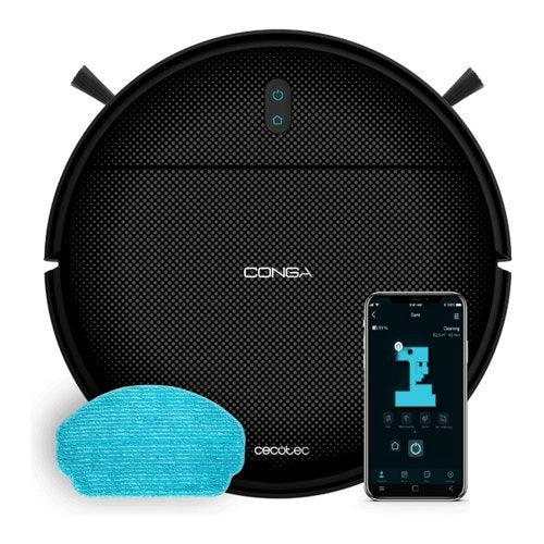 Cecotec conga m10 x-treme robot aspira lava 2 mop + app + telecomando - CC119134