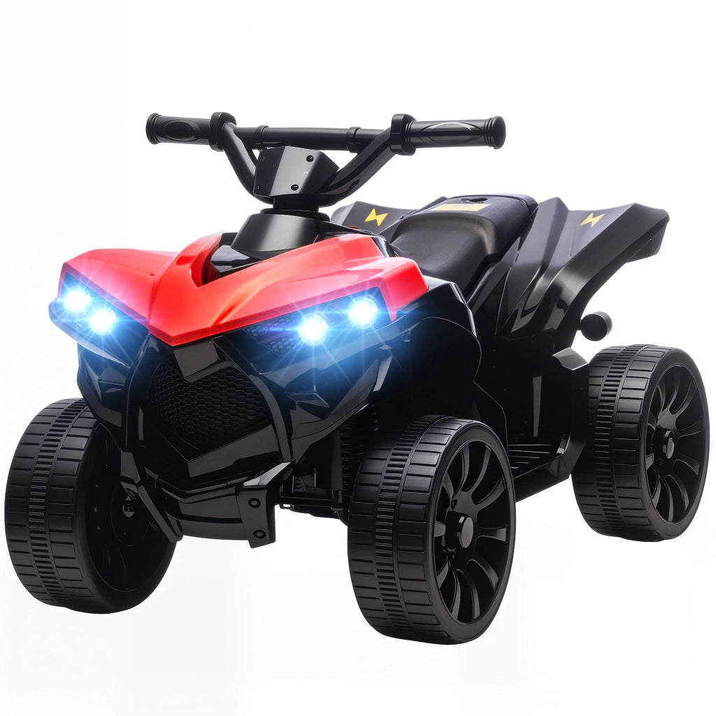 Quad elettrico bambini 6V ¨C zephmum ¨C rosso 70x42x45 cm