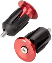 Stuureindstop in Lega di Alluminio - Fietsstuurdop - Stuurdop per Bicicletta da Corsa/Mountain Bike - 2 Pezzi - 40 x 24 mm - Nero/Ros/Oro/Fior di Seta