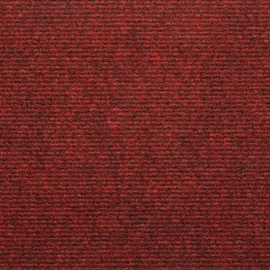 Tappetini Autoadesivi per Scale 15 pz 65x22,5x3,5 cm Rossi 136398