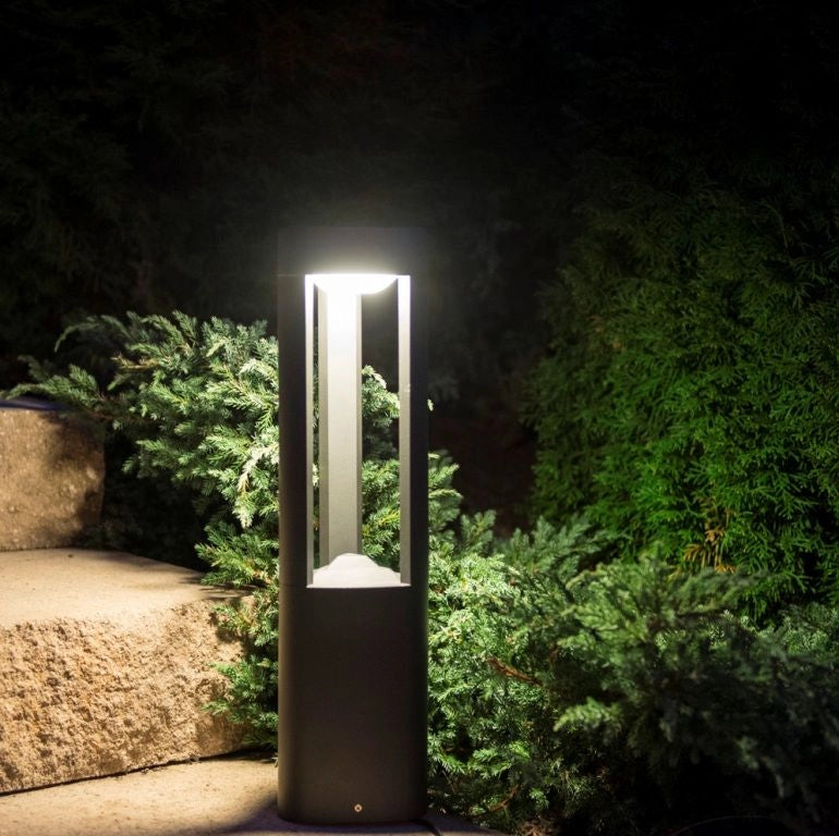 Paletto luce esterno 80cm GX53 grigio scuro IP54 SU-MA