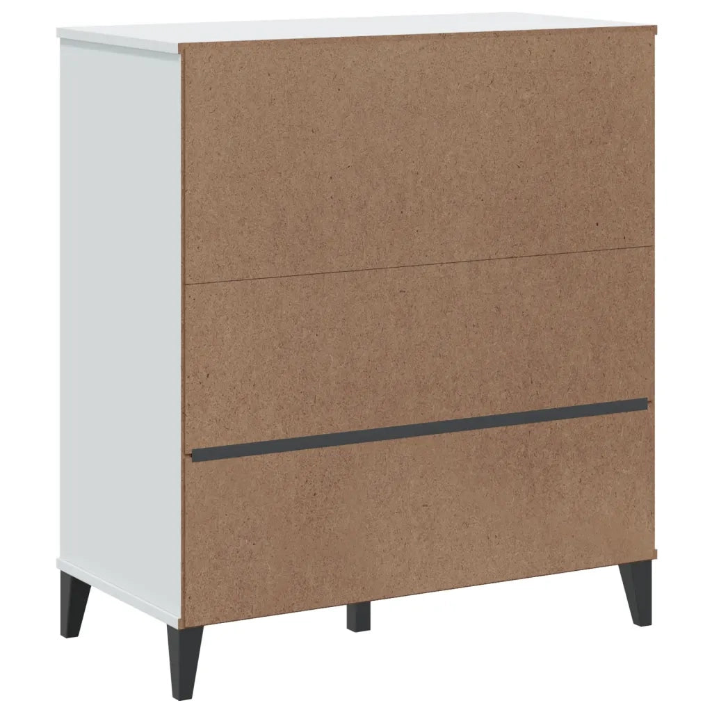 Libreria VIKEN Bianca 80x40x80 cm in Legno Multistrato 374944