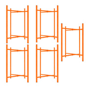 Cavalletti Porta Malta x5 750mm Acciaio Pieghevole con Kit di Fissaggio