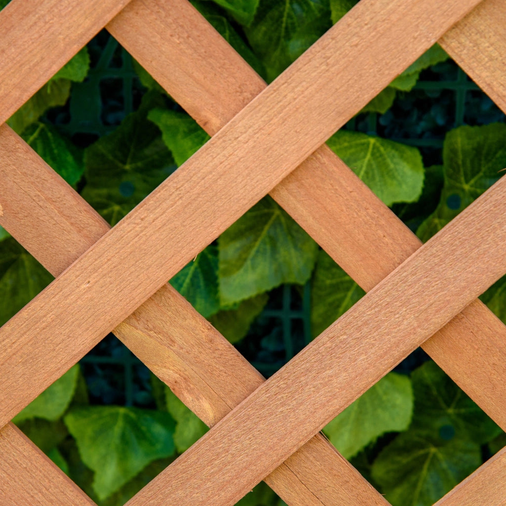 Fioriera con Griglia ¨C zephmum ¨C Legno di Pino, 70x28x117 cm