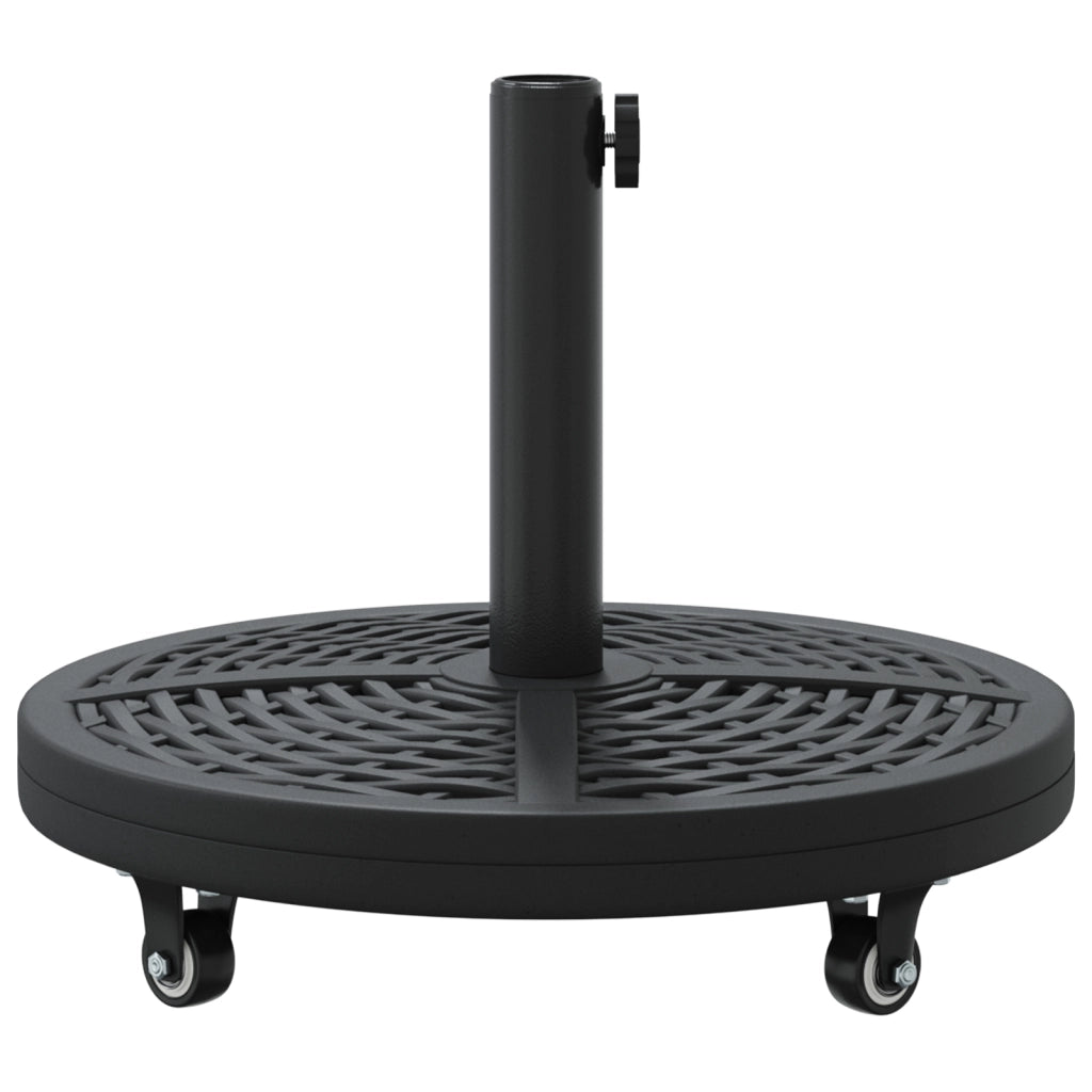 Base per Parasol con Ruote per Polsi Ã˜38-48 mm 13 kg Rotonda