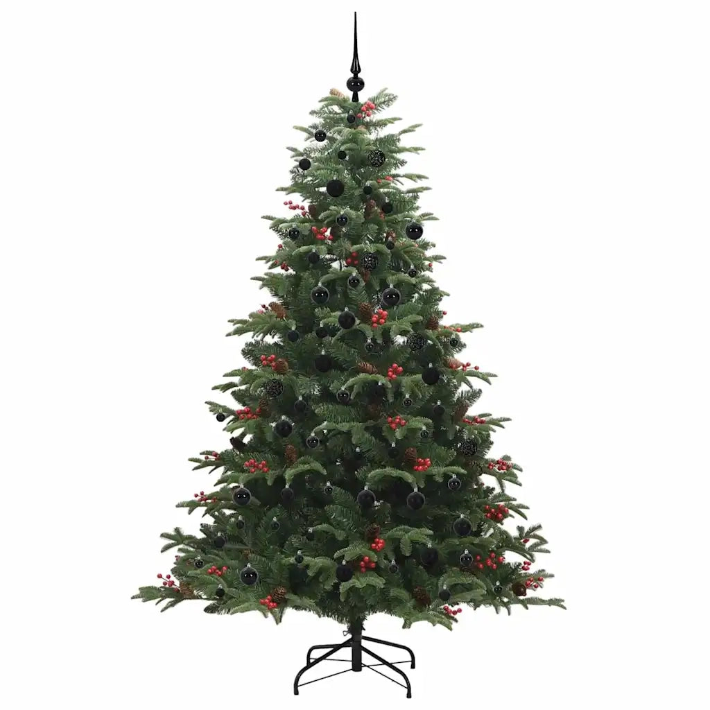 Albero di Natale | Decorazioni natalizie artificiale con 300 LED Verde 210 cm